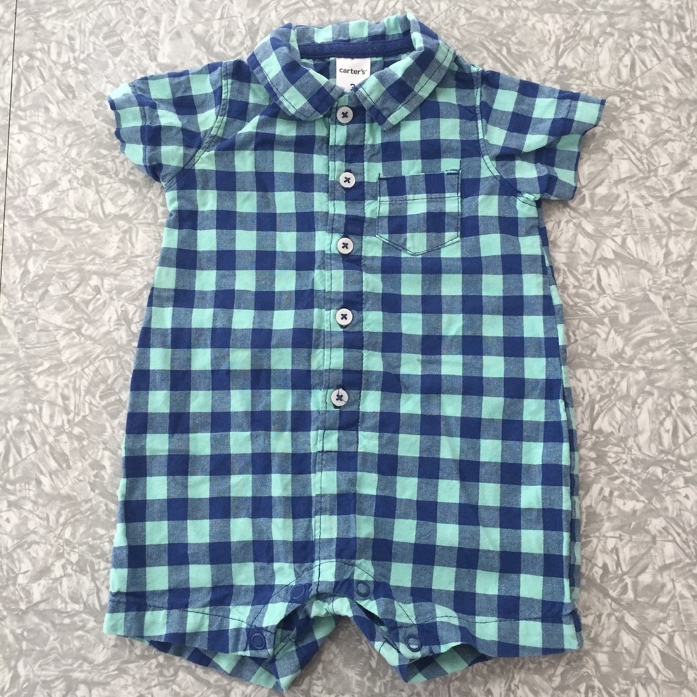 Carter’s Gingham Romper